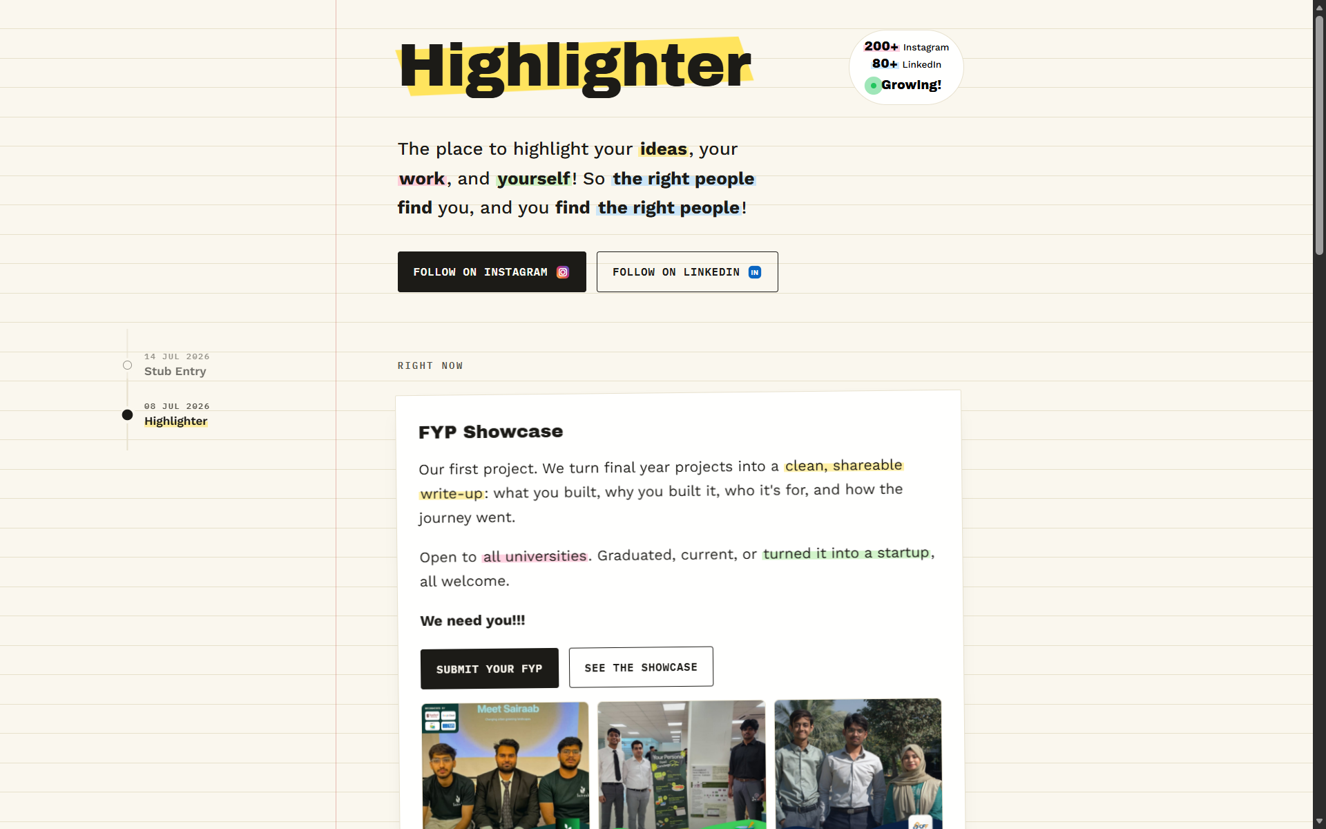 Highlighter screenshot
