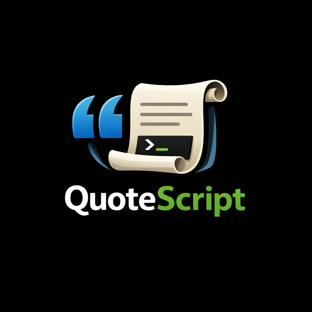 QuoteScript Logo